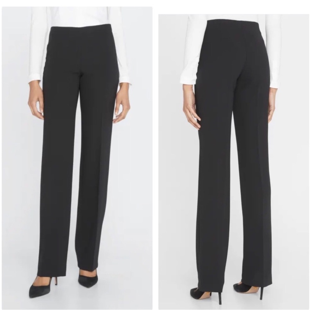 Akris Black Wool Pant 10